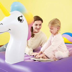 Bestway Children's Dream Chaser Airbed Upto 3+ Years, Unicorn or Teddy Bear