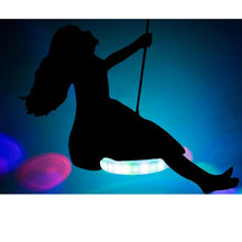 Load image into Gallery viewer, Flying Flashing Lights up Saucer Swing Seat