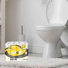 Load image into Gallery viewer, Splesh Toilet Roll, Soft &amp; Quilted Eco-Friendly, Lemon, 60 Rolls