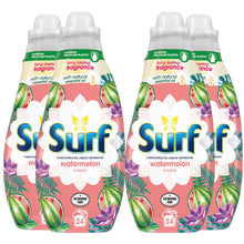 Load image into Gallery viewer, 4x or 8x (96W or 192W) Surf Long Lasting Fragrance Liquid Detergent 24W, 648ml