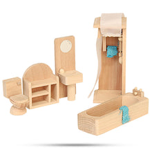 Load image into Gallery viewer, Beluga Classics Wooden Doll House Furniture For Bathroom