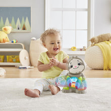 Load image into Gallery viewer, Fisher-Price Linkimals Smooth Moves Sloth, Baby Toy with Music &amp; Lights
