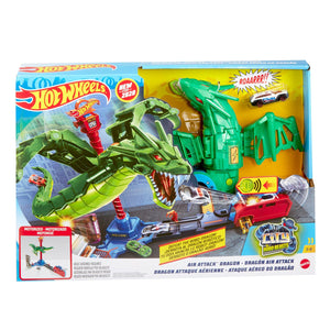 Hot Wheels City Air Attack Dragon Play Set