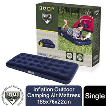 Load image into Gallery viewer, Bestway Pavillo Inflation Outdoor Camping Air Mattress Single or Double Air Bed