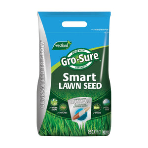 Gro-Sure Smart Seed Aqua Gel Coated covers 80m2, 3.2Kg Bag