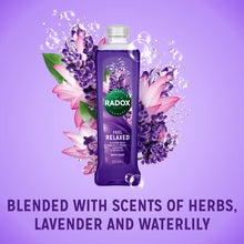 Load image into Gallery viewer, Radox 100% Nature Inspired Fragrances Bath Soak, Feel Relaxed, 500ml