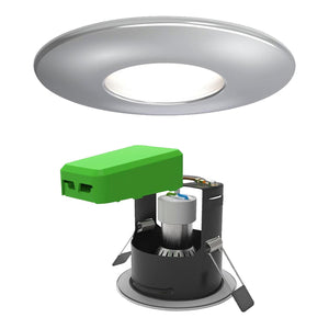 WiZ CHROME  Downlight (IP65)withTuneable GU10 Lamp WiFi & BT