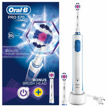 Load image into Gallery viewer, Oral B Pro 570 Electric Toothbrushes with Refill Heads