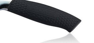 Royalty Line Knife Black floral design and Silicone non-slip handles, 5 pcs