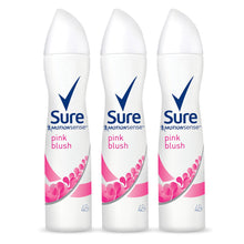 Load image into Gallery viewer, Sure Women Motion Sense Antiperspirant Deodorant, 3 Pack, 250ml