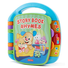 Load image into Gallery viewer, Fisher-Price Laugh &amp; Learn Storybook Rhymes with Music &amp; Phrases for Ages 6+