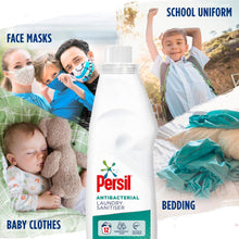 Load image into Gallery viewer, 2x53W Persil Bio, NonBio or Colour LiquidDetergent &amp; 12W Persil LaundrySanitiser