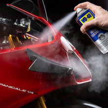 Load image into Gallery viewer, WD-40 Motorcycle Trio Bundle of Chain Wax, Chain Cleaner, and Silicone Shine