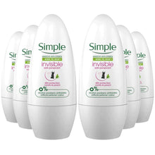 Load image into Gallery viewer, Simple Kind to Skin 48H Deodorant Roll-On Roll-on, Pack of 6
