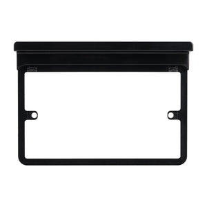 Schneider Electric Lisse Screwless Deco - Double Socket Surround, with Phone Holder Shelf, Spacer