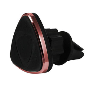 Triangle Magnetic Car Holders Compatible with all smartphone models Rose Gold