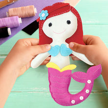 Load image into Gallery viewer, Make Your Own Felt &amp; Stuff Mermaid