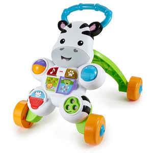 Fisher-Price Learn with Me Zebra Walker, Electronic Educational Toy