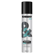 Load image into Gallery viewer, 2 Pack Toni &amp; Guy Brushable Flexible Hairspray, 250 ml