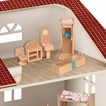 Load image into Gallery viewer, Beluga Classics Wooden Doll House Furniture For Bathroom