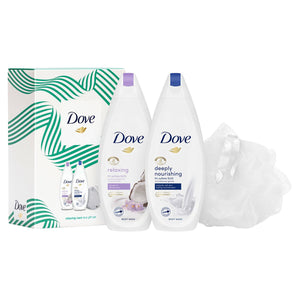 Dove Relaxing Care  Gift Set, Shower Gel & Deodorant, Present For Women & Mums