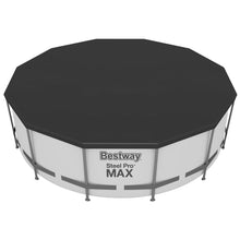 Load image into Gallery viewer, Bestway Flowclear Above Ground 12ft Steel Frame Swimming Pool Cover, 1pk