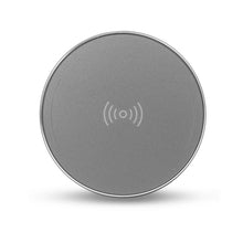 Load image into Gallery viewer, Aquarius Universal Wireless Charging Pad Round - Silver