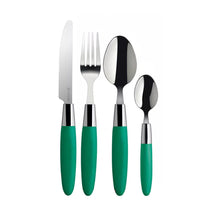 Load image into Gallery viewer, Viners Accent 16 Piece  Stainless Steel Cutlery Set, Green