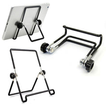 Load image into Gallery viewer, Aquarius Foldable Metal Holder Stand for iPad &amp; Smart Mobile Phone
