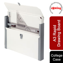 Load image into Gallery viewer, Rotring Rapid Drawing Board A3 with College Case For School 232980