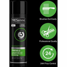 Load image into Gallery viewer, 6 Pack of 400ml Each Tresemme Professionals 24 H Frizz Control Hairspray