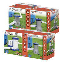 Load image into Gallery viewer, Bestway Flowclear Swimming Pool Filter Pump, 330gal, 530gal, 800gal Or 2500gal