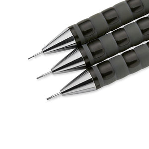 Rotring Mechanical Pencil Tikky Black Barrel 3x Pencils 0.35mm 0.50mm 0.70mm
