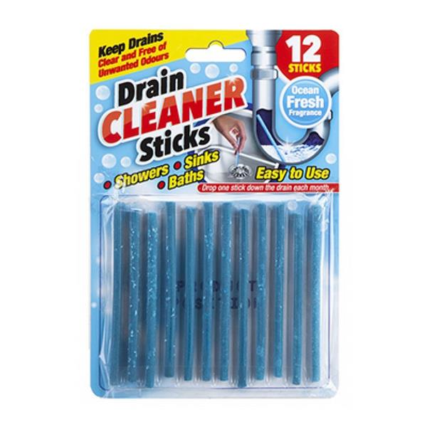 PMS 12 Piece Set Of Magic Drain Cleaner Sticks