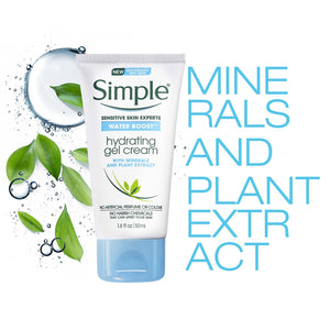 Simple Water Boost Hydrating Gel Cream, 50ml