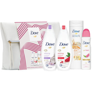 Dove Radiantly Refreshing Body & Skin Gift Set Present For Women, Girls & Mums