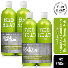 Load image into Gallery viewer, Tigi Bed Head Shampoo and Conditioner Sets + 2 pumps