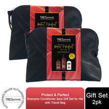 Load image into Gallery viewer, Tresemme Protect &amp; Perfect Shampoo Conditioner Gift Set for Her with Travel Bag