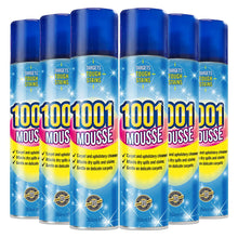 Load image into Gallery viewer, 1001 Carpet Cleaning Mousse Spray 350ml x6, Ideal for Heavy Use Areas