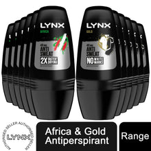 Load image into Gallery viewer, 6x of 50ml Lynx 48H Anti Sweat 2x Faster Drying Anti Perspirant Roll-On