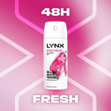 Load image into Gallery viewer, Lynx Attract for Her Duo Gift Set For Her, Body Spray 150ml &amp; Bodywash 225ml