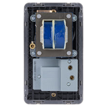 Load image into Gallery viewer, Schneider Lisse Shaver Socket Dual Voltage 115/230V GGBL7090BSSS Stainless Steel