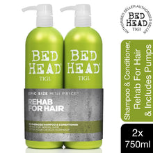 Load image into Gallery viewer, Bed Head by Tigi Urban Antidotes Re-Energise Daily Shampoo &amp; Conditioner 2x750ml with pump, 1pk
