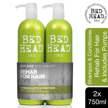 Load image into Gallery viewer, Tigi Bed Head Shampoo and Conditioner Sets + 2 pumps