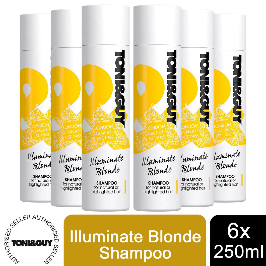 6 Pack of 250ml Toni & Guy Fibre Strengthening Shampoo for All Types of Hair