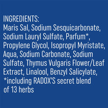 Load image into Gallery viewer, Radox Mineral Therapy Muscle Soak Herbal Bath Salt, 400g