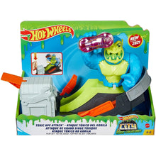 Load image into Gallery viewer, Hot Wheels Toxic Ape Attack Playset