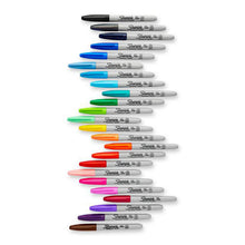 Load image into Gallery viewer, Sharpie Permanent Marker Pens Fine Point Electro Pop &amp; Assorted Colour Pack 24