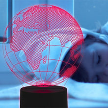 Load image into Gallery viewer, Aquarius 3D Colour Changing Hologram LED Night Light and Desk Lamp