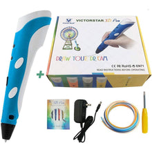 Load image into Gallery viewer, 3D Printing Pen Lightweight And Compact Design 1.75mm ABS &amp; PLA Filament